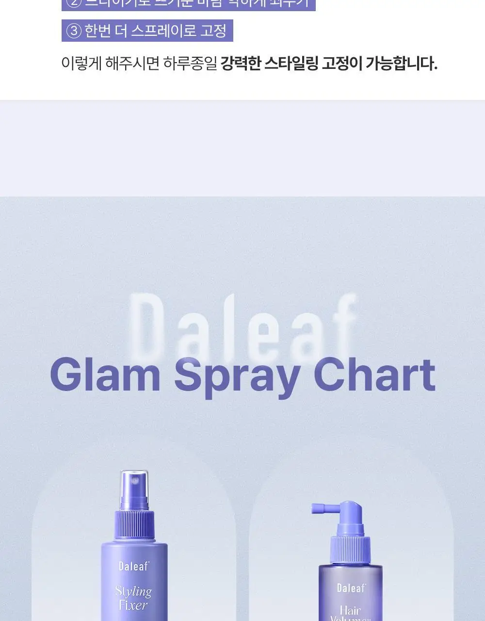 [24시간/볼륨완벽고정]달리프 글램 피니쉬 하드 스프레이 150ml 상세페이지 31